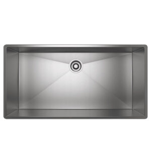 ROHL Forze™ 36″ Single Bowl Stainless Steel Kitchen Sink In Brushed Stainless Steel