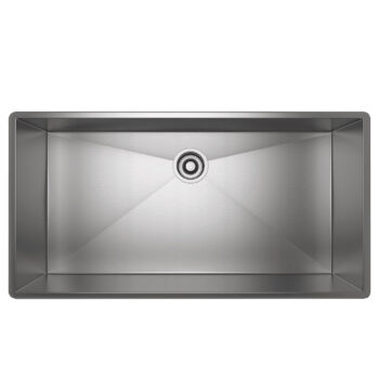 ROHL Forze™ 36" Single Bowl Stainless Steel Kitchen Sink In Brushed Stainless Steel