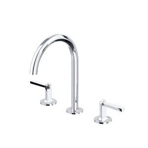 ROHL Modelle™ Widespread Lavatory Faucet With C-Spout In Polished Chrome