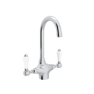 ROHL San Julio® Two Handle Bar/Food Prep Kitchen Faucet In Polished Chrome