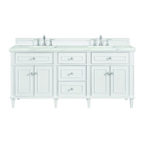 Lorelai 72" Double Vanity, Bright White