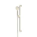Riobel Handshower Set With 31" Slide Bar and 4-Function Handshower In Polished Nickel