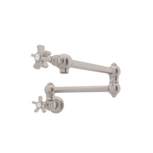 ROHL Pot Filler In Satin Nickel