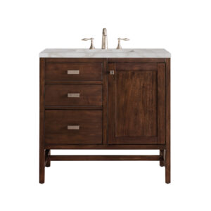 Addison 36" Single Vanity, Mid-Century Acacia