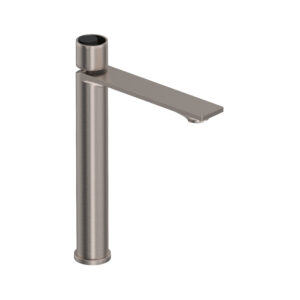 ROHL Eclissi™ Single Handle Tall Lavatory Faucet In Satin Nickel/Matte Black