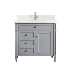 Brittany 36" Single Vanity, Urban Gray