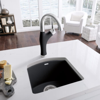Blanco Diamond SILGRANIT 15" Dual Mount Bar Sink - Anthracite - Image 2