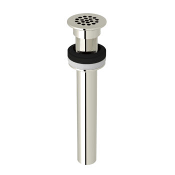 ROHL Lavatory Grid Drain Without Overflow In Polished Nickel