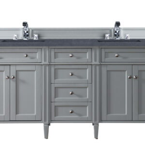 Brittany 72" Double Vanity, Urban Gray