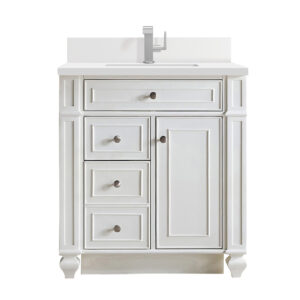 Bristol 30" Single Vanity, Bright White
