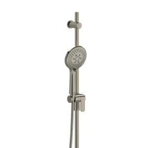 Riobel Handshower Set With 36″ Slide Bar and 6-Function Handshower In Brushed Nickel