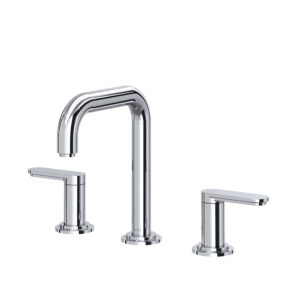 Riobel Arca™ Widespread Lavatory Faucet With U-Spout In Chrome