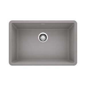 Blanco Precis SILGRANIT 27″ Single Bowl Undermount Kitchen Sink – Anthracite