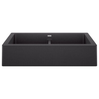Blanco Vintera SILGRANIT 33" Double Bowl Apron-Front Farmhouse Sink - Anthracite