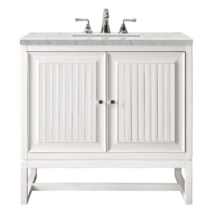 Athens 30" Single Vanity, Glossy White
