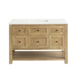 Breckenridge 48″ Single Vanity, Light Natural Oak