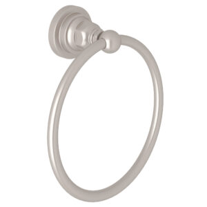 ROHL San Giovanni™ Towel Ring In Satin Nickel