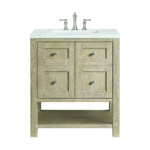 Breckenridge 30" Single Vanity, Whitewashed Oak