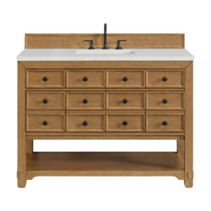 Malibu 48" Single Vanity, Amber Birch