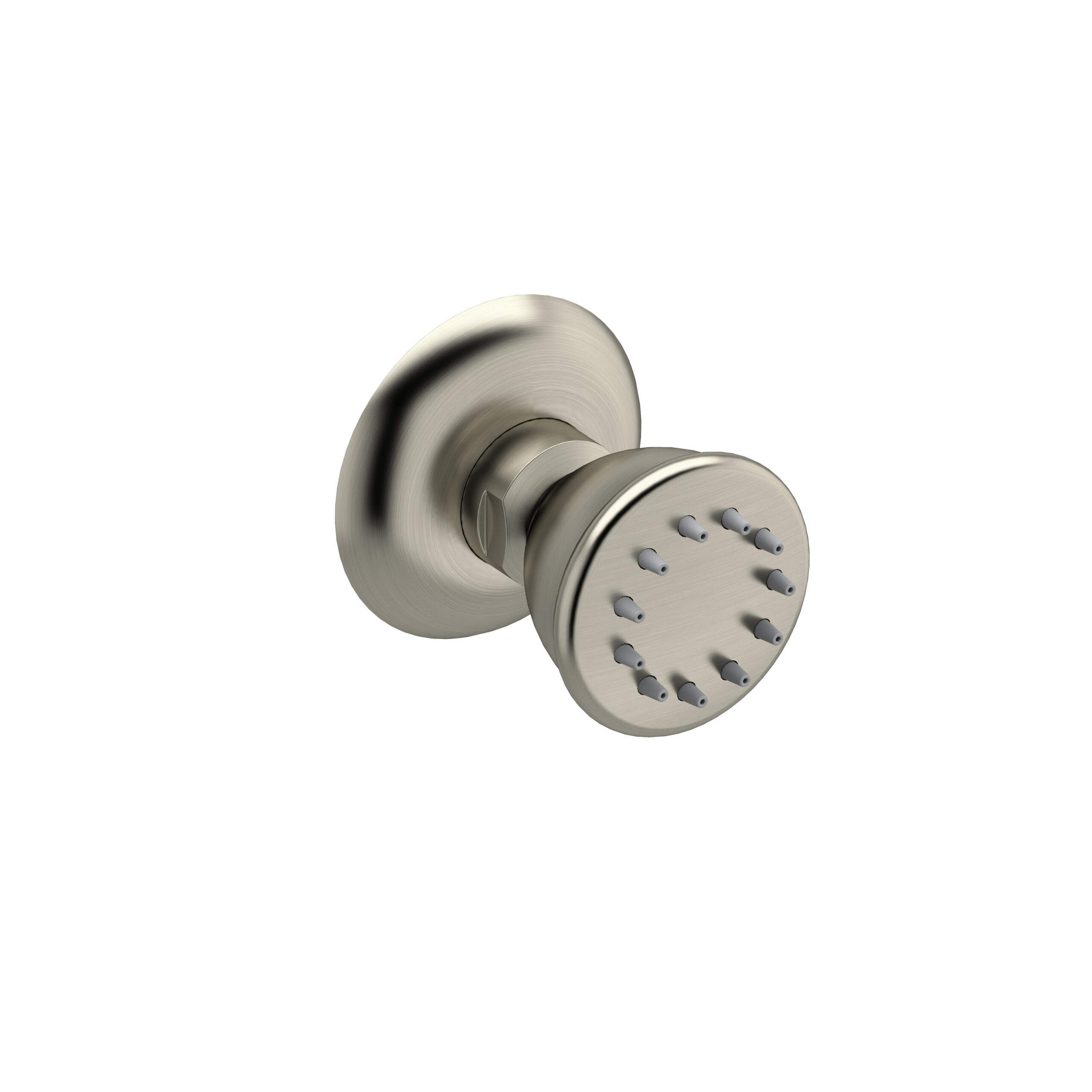 Riobel Single Function Body Spray In Brushed Nickel
