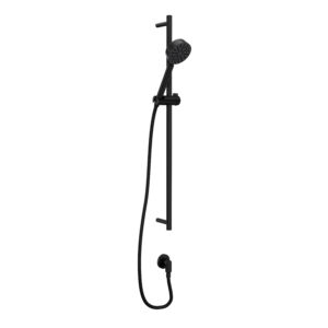ROHL Handshower Set With 31″ Slide Bar and Single Function Handshower In Matte Black