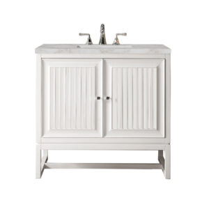 Athens 36" Single Vanity, Glossy White