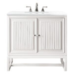 Athens 30" Single Vanity, Glossy White