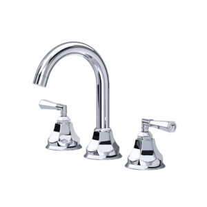 ROHL Palladian® Widespread Lavatory Faucet With C-Spout In Polished Chrome