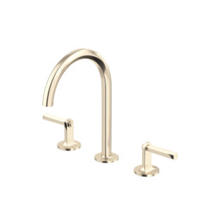 ROHL Modelle™ Widespread Lavatory Faucet With C-Spout In Satin Nickel