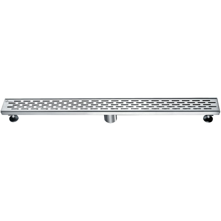 Dawn® Yangtze River Series - Linear Shower Drain 32"L In Polished satin