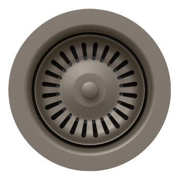 Blanco Color-Coordinated Metal Basket Strainer - Volcano Gray