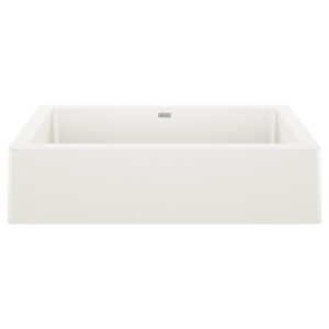 Blanco Vintera SILGRANIT 30″ Single Bowl Apron-Front Farmhouse Sink – White