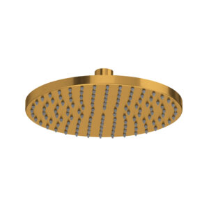 Riobel 8″ Rain showerhead In Brushed Gold