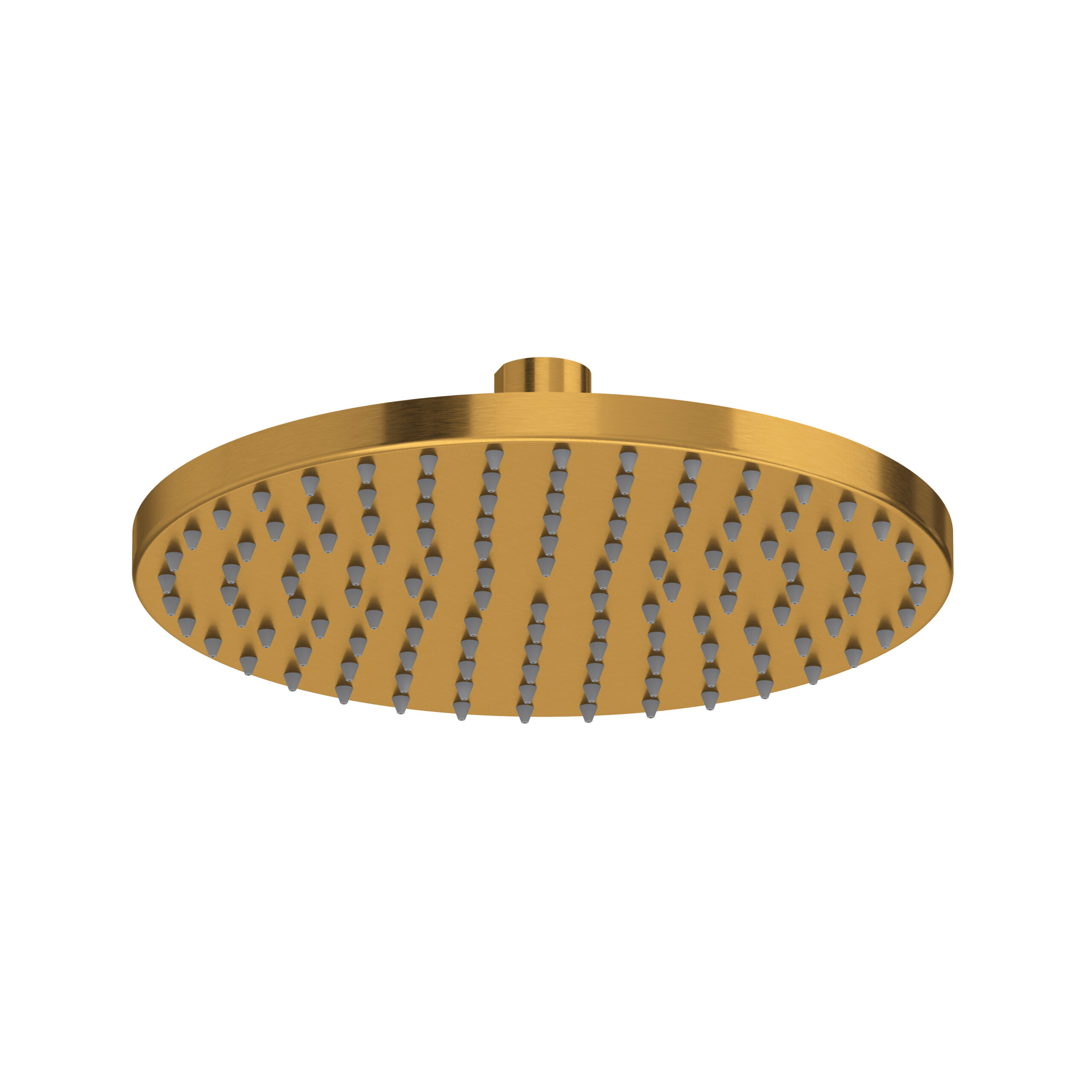 Riobel 8" Rain showerhead In Brushed Gold