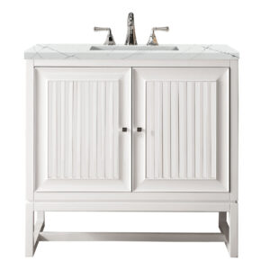 Athens 36" Single Vanity, Glossy White