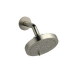 Riobel 6" 6-Function Showerhead With Arm In Brushed Nickel