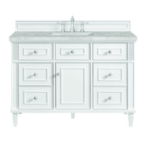 Lorelai 48" Single Vanity, Bright White