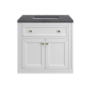 Chicago 30" Single Vanity, Glossy White