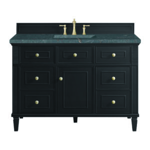 Lorelai 48" Single Vanity, Black Onyx