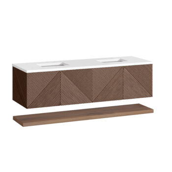 Marcello 48" Single Vanity, Chestnut w/ 3 CM Victorian Silver Silestone Top - Image 7