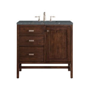 Addison 36" Single Vanity, Mid-Century Acacia