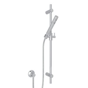 ROHL Handshower Set With 30″ Slide Bar and Single Function Handshower In Polished Chrome