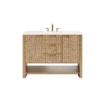 Solene 48" Single Vanity, Seaside Oak