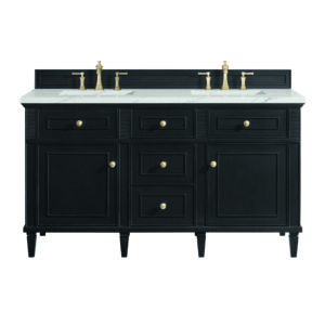 Lorelai 60" Double Vanity, Black Onyx
