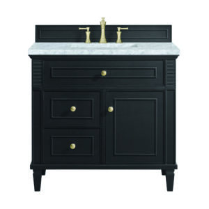 Lorelai 36" Single Vanity, Black Onyx