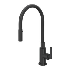 ROHL Lombardia® Pull-Down Kitchen Faucet In Matte Black