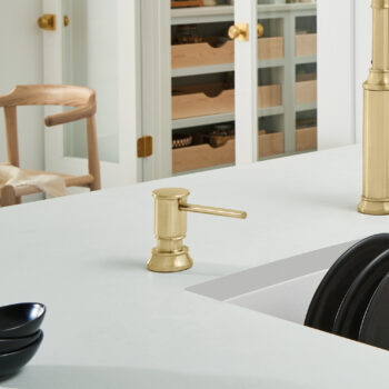 Blanco Empressa Soap Dispenser - Satin Gold - Image 2