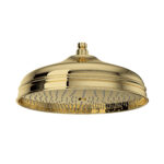 ROHL 12" Rain Showerhead In Unlacquered Brass