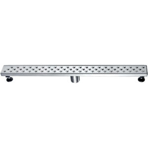 Dawn® Memuru River Series – Linear Shower Drain 32″L In Polished satin