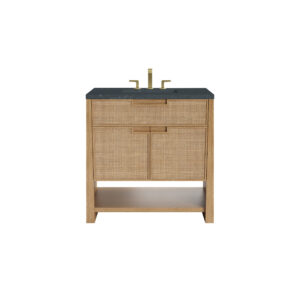 Solene 36" Single Vanity, Seaside Oak